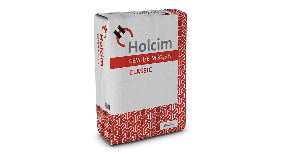 Nouveau look pour le ciment Classic de Holcim