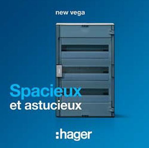 Nouveau 'vega' de Hager