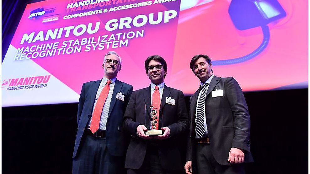 Le groupe Manitou récompensé aux Intermat Innovation Awards