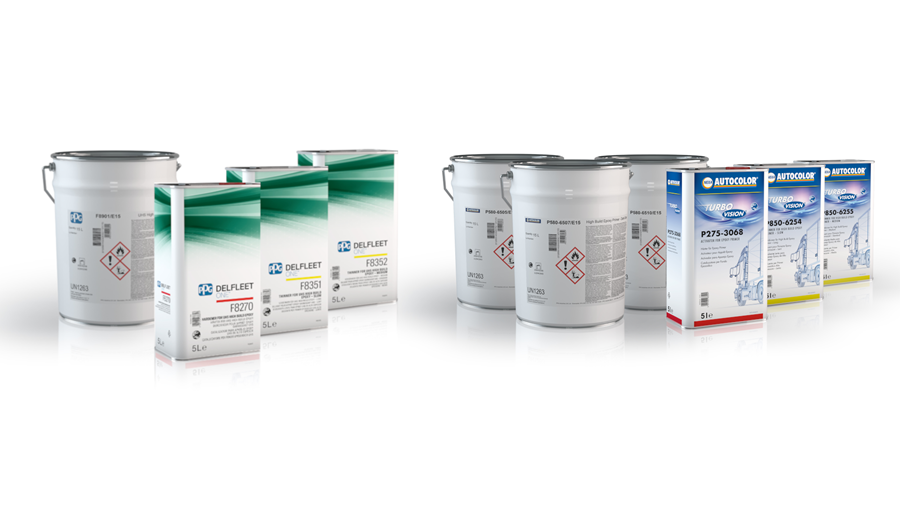 Nieuwe Epoxy Primers voor Delfleet One en Turbo Vision laksystemen