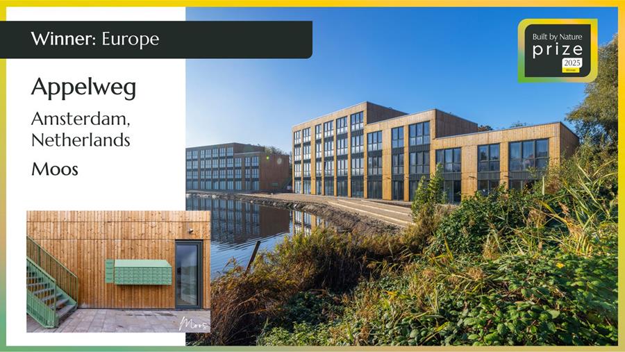 Internationale prijs voor modulaire houtbouw