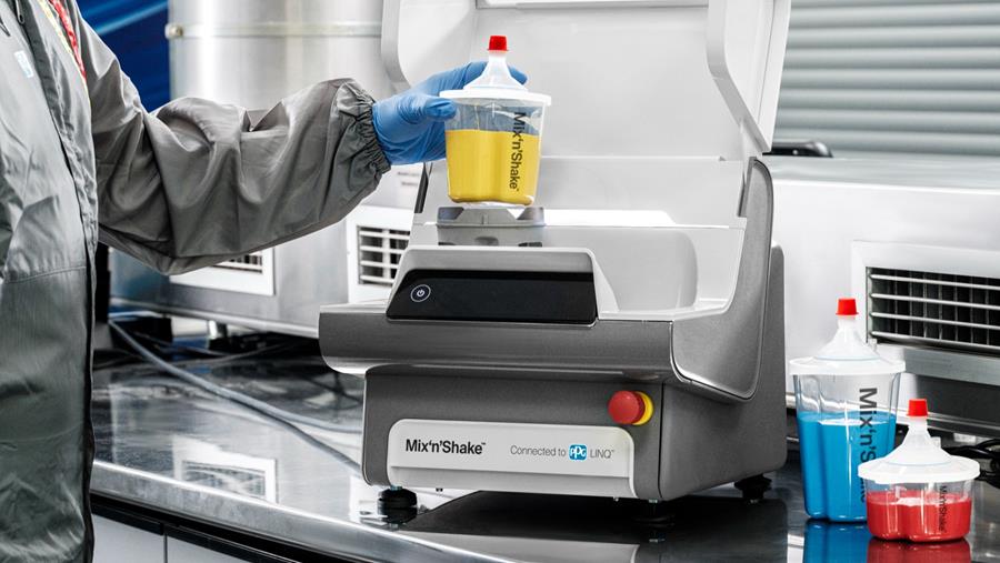 Nieuwe PPG Mix’n’Shake automatiseert verfvoorbereiding