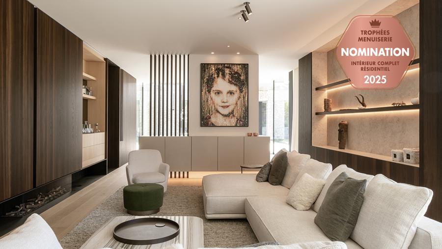 Un cocon de lumière, de bois et d'espace