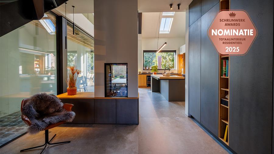 Totaalinrichting brengt licht en leven in oude schuur