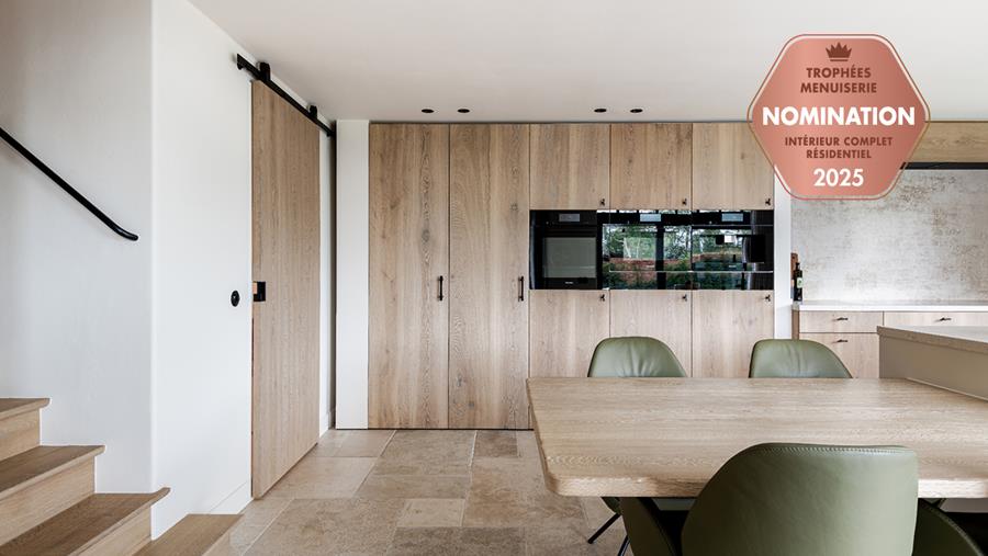 Un minimum de lattes de finition, un maximum de savoir-faire