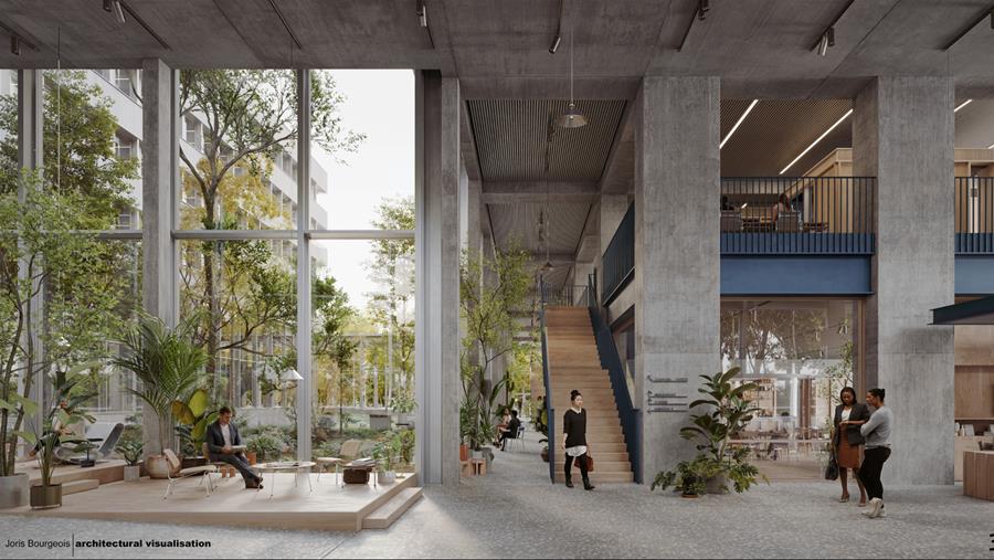 VITO eerste huurder Community Building Arenberg