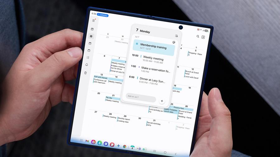 Een tablet in zakformaat