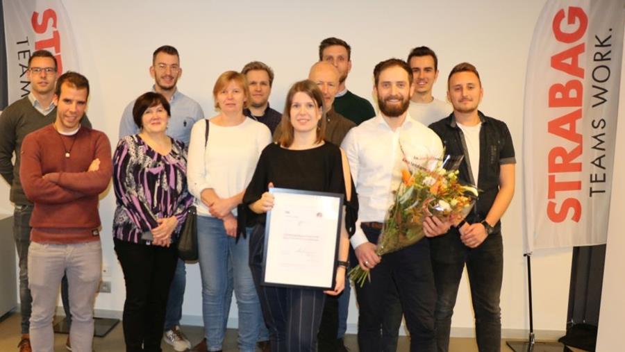 Strabag Belgium décroche un certificat BIM Level 2