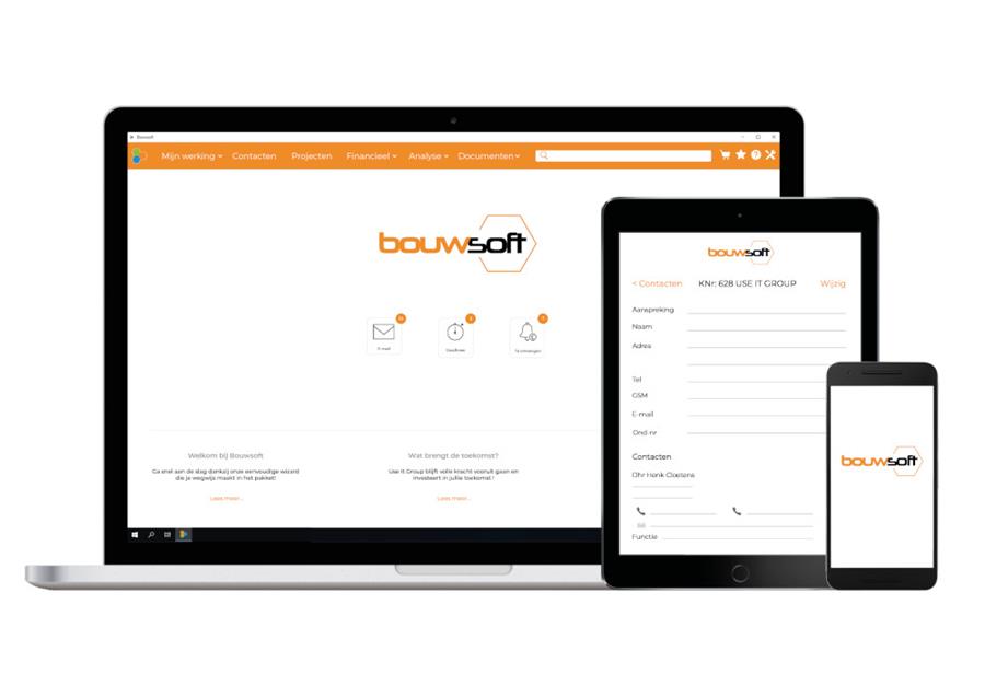 Bouwsoft, de administratieve software voor Bouwprofessionals