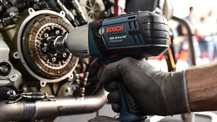 Les équipes Ducati font confiance aux outils Bosch