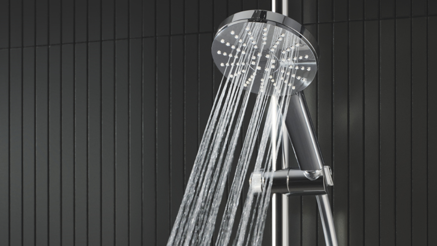 GROHE AquaBooster: Maximale straalkracht bij slechts 5,2 l/min