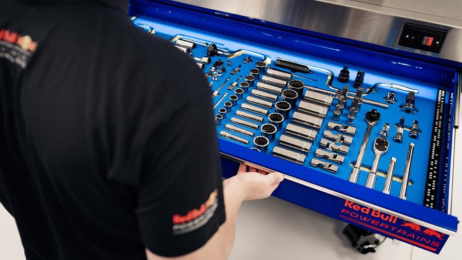 Red Bull Powertrains et Snap-on entament une collaboration