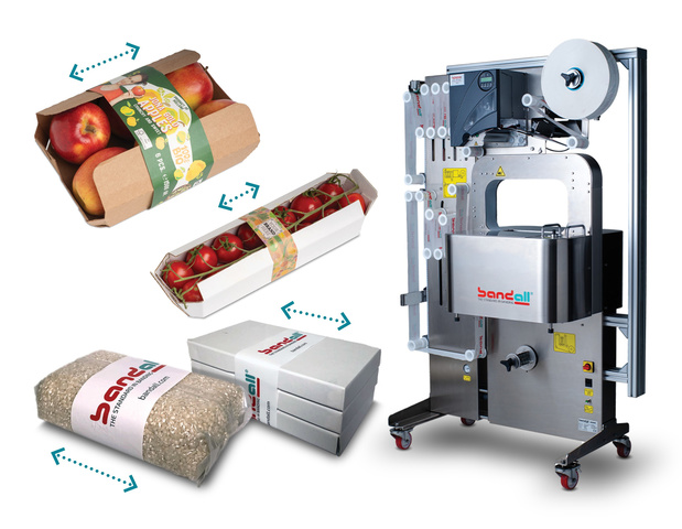 Bandall Multi-Width; meer banderolbreedtes op 1 machine