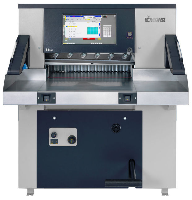 Professionele 'hydraulische' snijmachine met een effectieve werkbreedte van 560, 660 of 800mm