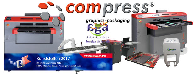 De Compress UV Led flatbed printers
