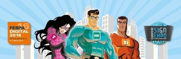 Febelgra ledendag op FESPA - 10 maart 2016