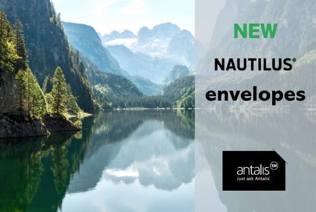 Les enveloppes NAUTILUS®, 100 % recyclées, sont maintenant disponibles