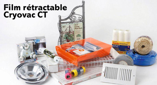 Film rétractable Cryovac CT : plus mince, résistant & super transparent