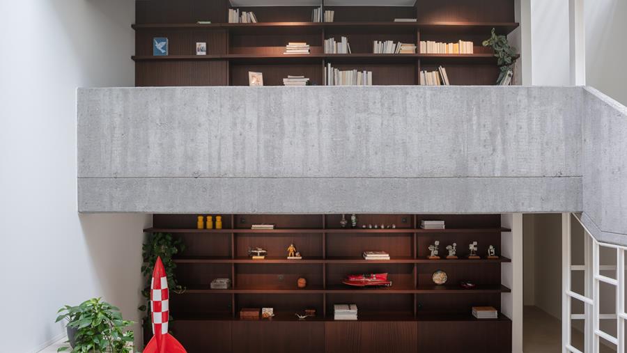 Olivier Lecluyse réalise un réaménagement unique de la maison de Courtrai