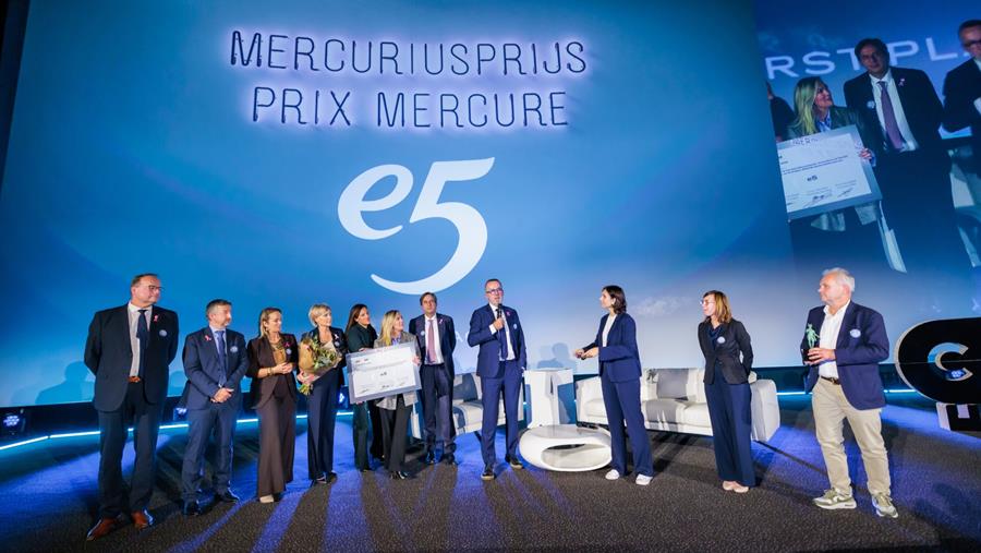 Innoveren met impact: e5 wint de Mercuriusprijs 2025