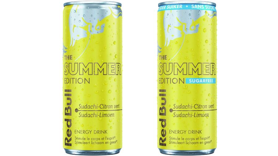 Nouveau Red Bull Summer Edition sudachi et citron vert