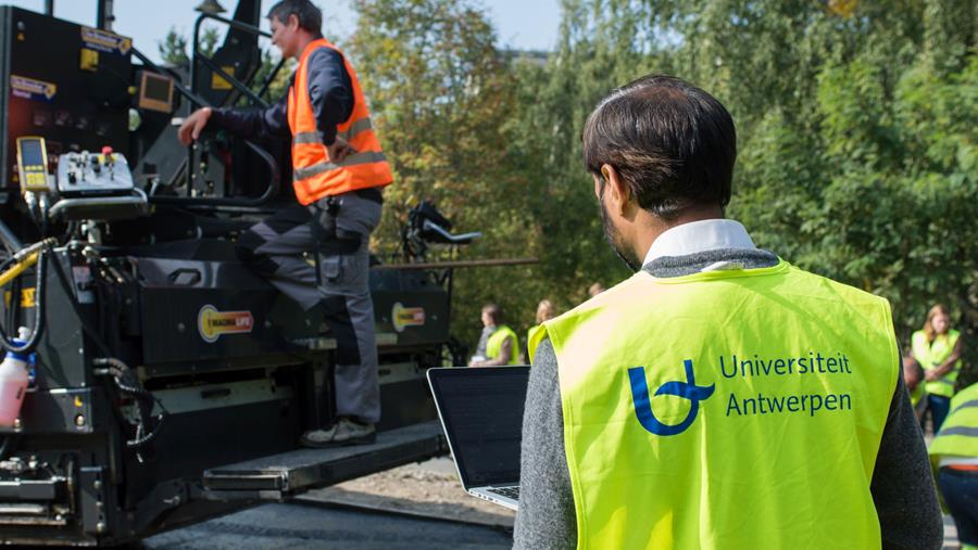 Les ingénieurs développent un nouveau revêtement durable sur la Groenenborgerlaan